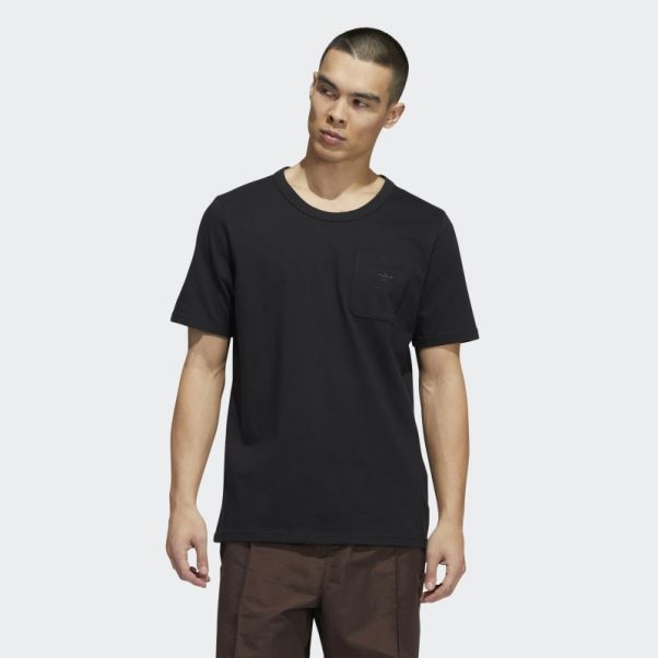Shmoofoil Heavyweight Pocket Tee Noir Adidas