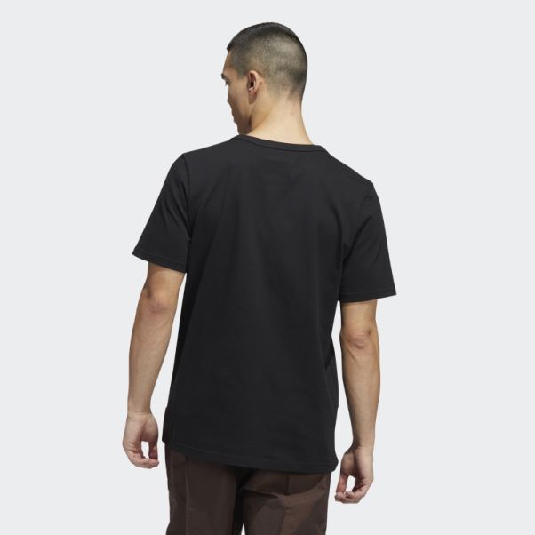 Shmoofoil Heavyweight Pocket Tee Noir Adidas