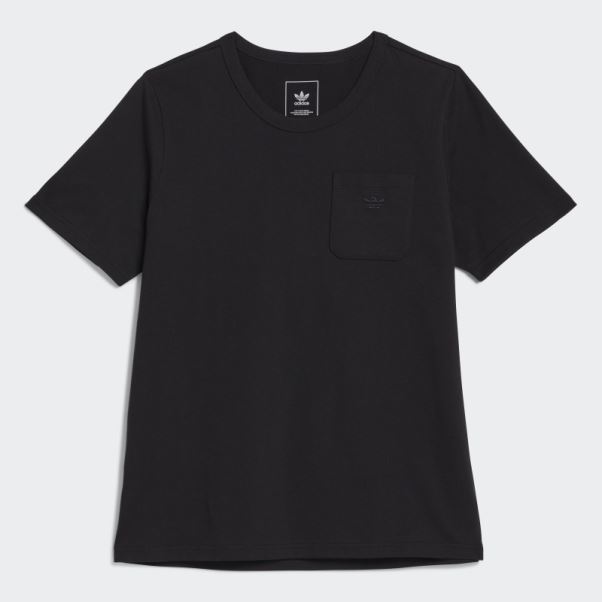 Shmoofoil Heavyweight Pocket Tee Noir Adidas