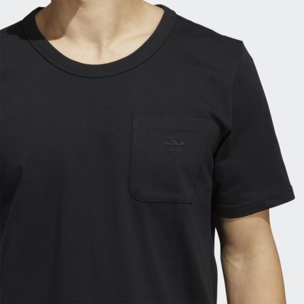 Shmoofoil Heavyweight Pocket Tee Noir Adidas
