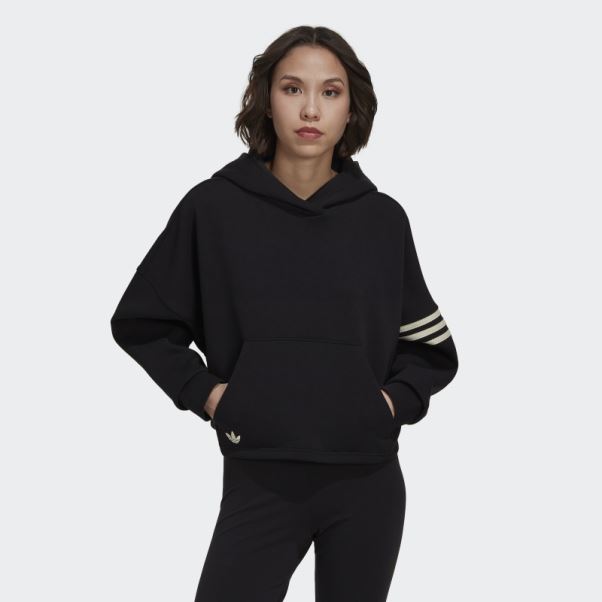 Sweat à Capuche Adicolor Neuclassics Noir Adidas