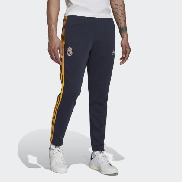 Pantalon De Survêtement Adidas Night Navy Real Madrid 3-stripes Sweat