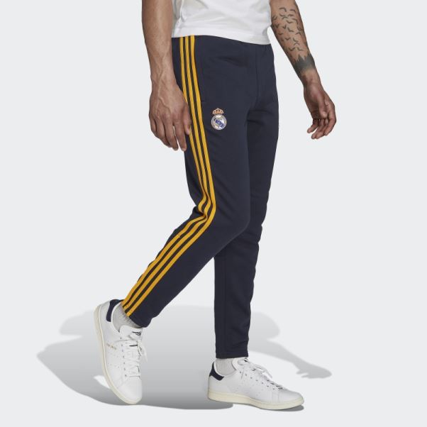 Pantalon De Survêtement Adidas Night Navy Real Madrid 3-stripes Sweat