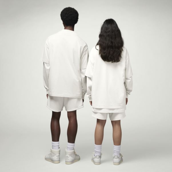 Tee Shirt Basket Adidas Blanc