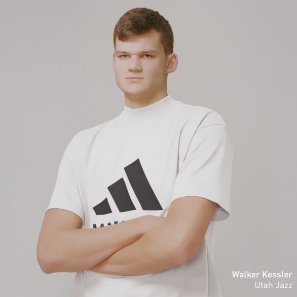 Tee Shirt Basket Adidas Blanc
