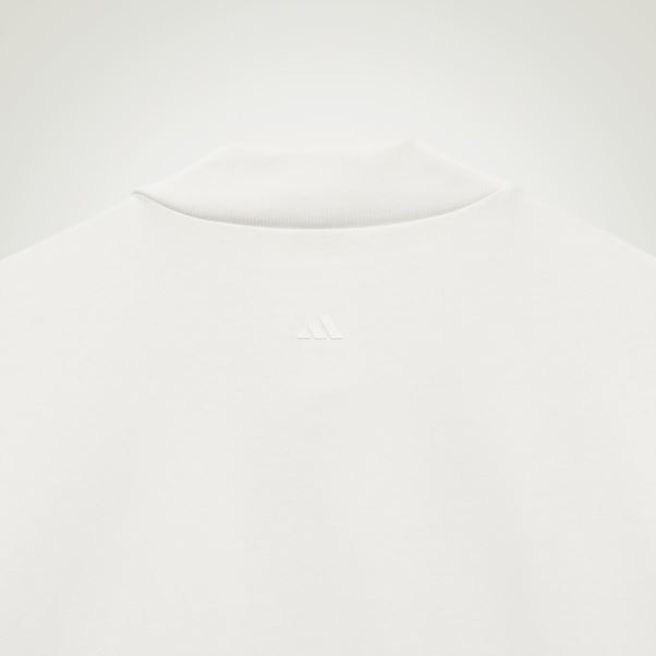 Tee Shirt Basket Adidas Blanc