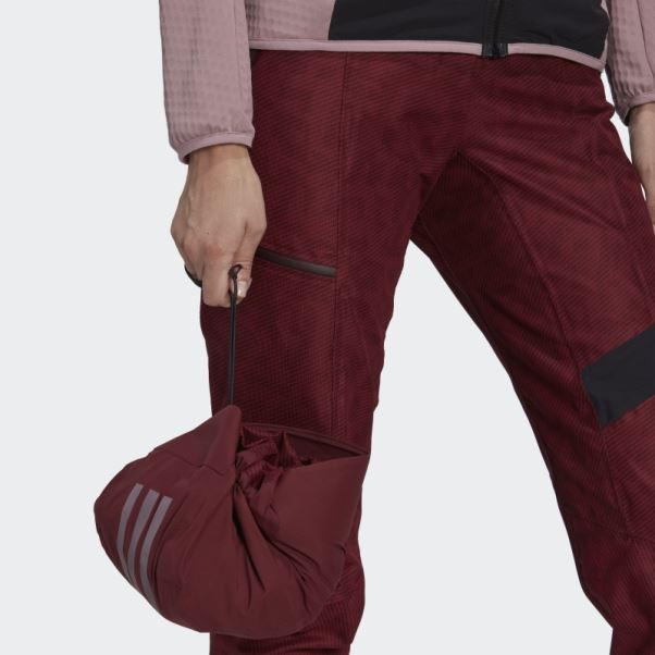élégant Adidas Terrex Techrock Rain.rdy Anorak Rouge