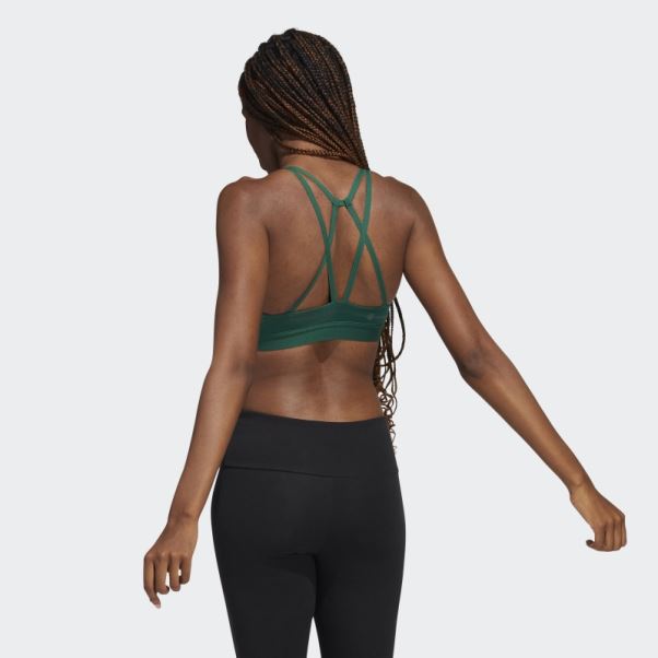Soutien-gorge Adidas Vert Foncé W Stm Ult