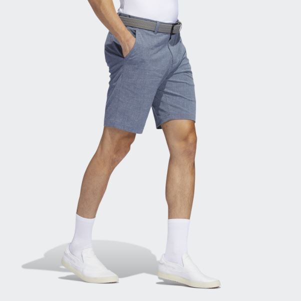 Short Hachuré Bleu Marine Adidas