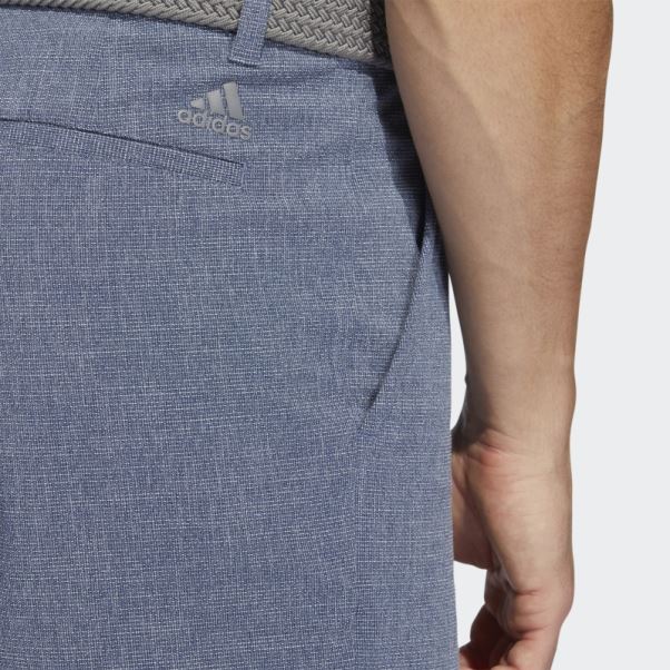 Short Hachuré Adidas Bleu Marine