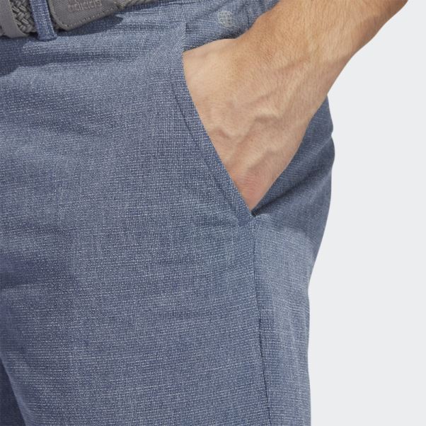 Short Hachuré Adidas Bleu Marine