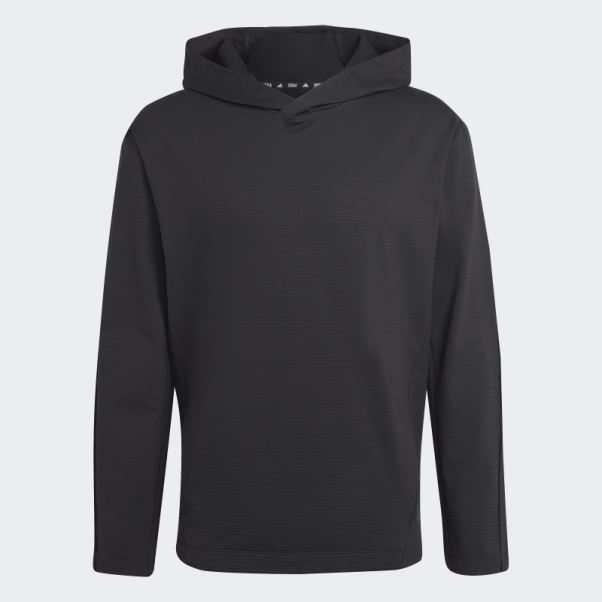 Sweat à Capuche Graphique Adidas Yoga Training Noir