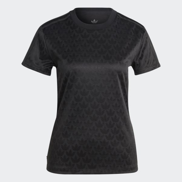Tee Shirt Adidas Logo Noir