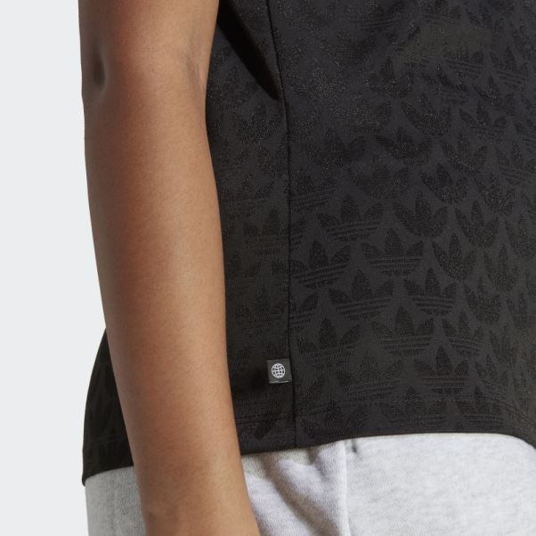 Tee Shirt Adidas Logo Noir