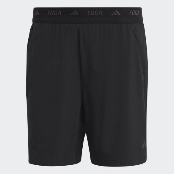 Adidas Short De Yoga Training 2 En 1 Noir