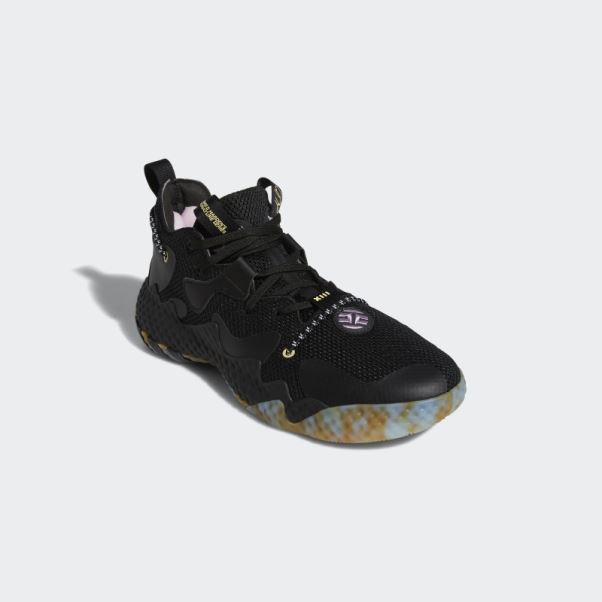 Chaud Adidas Durcir Vol. 6 Chaussures De Basket Bleues