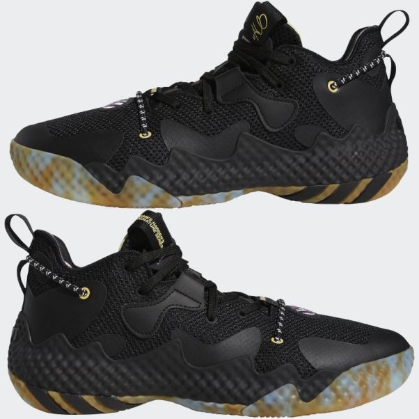 Chaud Adidas Durcir Vol. 6 Chaussures De Basket Bleues