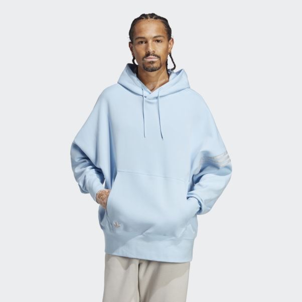 Sweat à Capuche Adidas Adicolor Neuclassics Sky
